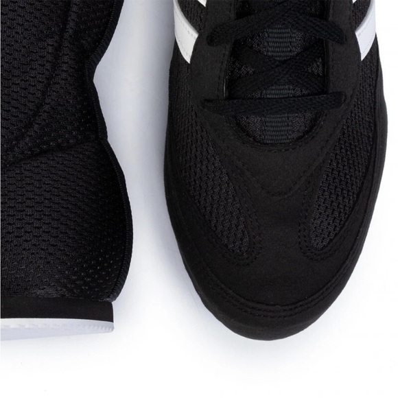 Adidas Box Hog 2 Black Boxing Shoes Boots FX0561 Unisex Mens 7 Women’s 8 EU 40 - Picture 6 of 16